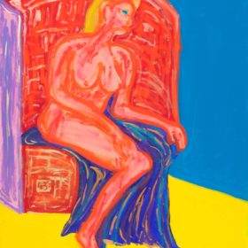 Nude, as Francis Bacon